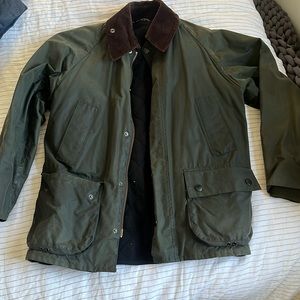 Waxed Barbour jacket